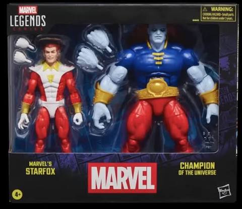 Marvel Legends Starfox and Champion 2-Pack